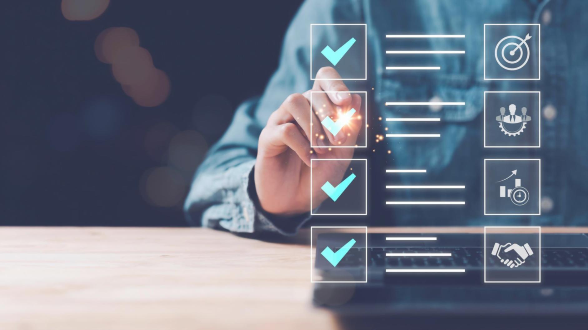 Análisis de datos SEO en pantalla